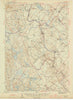 Buxton Maine Historical topographic map, 1:62500 scale, 15 X 15 Minute, Year 1944