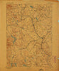 Buxton Maine Historical topographic map, 1:62500 scale, 15 X 15 Minute, Year 1893