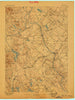 Buxton Maine Historical topographic map, 1:62500 scale, 15 X 15 Minute, Year 1893