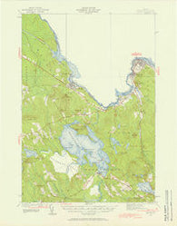Calais Maine Historical topographic map, 1:62500 scale, 15 X 15 Minute, Year 1929