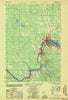 Calais Maine Historical topographic map, 1:25000 scale, 7.5 X 7.5 Minute, Year 1954
