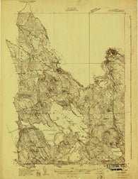 Calais Maine Historical topographic map, 1:48000 scale, 15 X 15 Minute, Year 1929