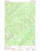 Cambridge Maine Historical topographic map, 1:24000 scale, 7.5 X 7.5 Minute, Year 1984