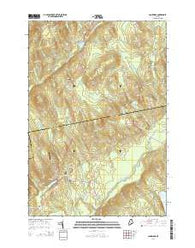 Cambridge Maine Current topographic map, 1:24000 scale, 7.5 X 7.5 Minute, Year 2014