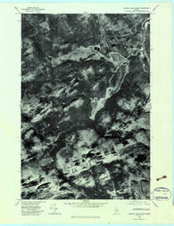 Canada Falls Lake Maine Historical topographic map, 1:24000 scale, 7.5 X 7.5 Minute, Year 1979