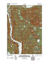 Caratunk Maine Historical topographic map, 1:24000 scale, 7.5 X 7.5 Minute, Year 2011