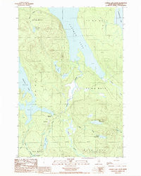 Caribou Lake South Maine Historical topographic map, 1:24000 scale, 7.5 X 7.5 Minute, Year 1988