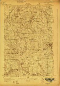 Caribou Maine Historical topographic map, 1:48000 scale, 15 X 15 Minute, Year 1929