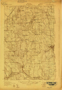 Caribou Maine Historical topographic map, 1:48000 scale, 15 X 15 Minute, Year 1929