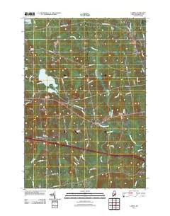 Carmel Maine Historical topographic map, 1:24000 scale, 7.5 X 7.5 Minute, Year 2011