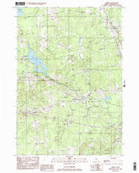 Carmell Maine Historical topographic map, 1:24000 scale, 7.5 X 7.5 Minute, Year 1982
