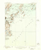 Casco Bay Maine Historical topographic map, 1:62500 scale, 15 X 15 Minute, Year 1916
