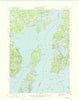 Castine Maine Historical topographic map, 1:62500 scale, 15 X 15 Minute, Year 1941