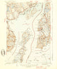 Castine Maine Historical topographic map, 1:62500 scale, 15 X 15 Minute, Year 1943