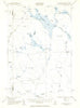 Caucomgomoc Lake Maine Historical topographic map, 1:62500 scale, 15 X 15 Minute, Year 1954