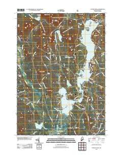 Center Lovell Maine Historical topographic map, 1:24000 scale, 7.5 X 7.5 Minute, Year 2012