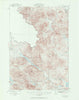Chain Lakes Maine Historical topographic map, 1:62500 scale, 15 X 15 Minute, Year 1932