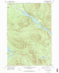Chain Of Ponds Maine Historical topographic map, 1:24000 scale, 7.5 X 7.5 Minute, Year 1969