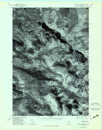 Chain Of Ponds Maine Historical topographic map, 1:24000 scale, 7.5 X 7.5 Minute, Year 1977