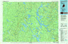 Chamberlain Lake Maine Historical topographic map, 1:100000 scale, 30 X 60 Minute, Year 1994