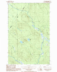Charles Pond Maine Historical topographic map, 1:24000 scale, 7.5 X 7.5 Minute, Year 1986