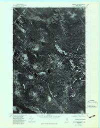 Charles Pond Maine Historical topographic map, 1:24000 scale, 7.5 X 7.5 Minute, Year 1977