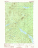 Chase Lake Maine Historical topographic map, 1:24000 scale, 7.5 X 7.5 Minute, Year 1989