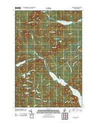 Chase Lake Maine Historical topographic map, 1:24000 scale, 7.5 X 7.5 Minute, Year 2011