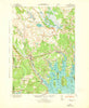 Cherryfield Maine Historical topographic map, 1:62500 scale, 15 X 15 Minute, Year 1942