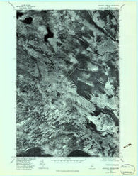 Churchill Stream Maine Historical topographic map, 1:24000 scale, 7.5 X 7.5 Minute, Year 1979