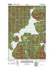 Churchill Lake Maine Historical topographic map, 1:24000 scale, 7.5 X 7.5 Minute, Year 2011