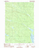 Clarkson Pond Maine Historical topographic map, 1:24000 scale, 7.5 X 7.5 Minute, Year 1989
