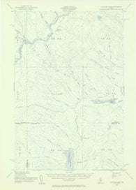 Clayton Lake Maine Historical topographic map, 1:62500 scale, 15 X 15 Minute, Year 1955