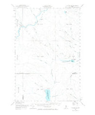 Clayton Lake Maine Historical topographic map, 1:62500 scale, 15 X 15 Minute, Year 1955