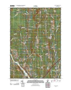 Clinton Maine Historical topographic map, 1:24000 scale, 7.5 X 7.5 Minute, Year 2011