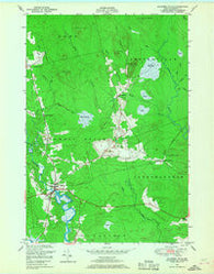 Columbia Falls Maine Historical topographic map, 1:24000 scale, 7.5 X 7.5 Minute, Year 1948