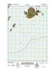 Cross Island Maine Historical topographic map, 1:24000 scale, 7.5 X 7.5 Minute, Year 2011
