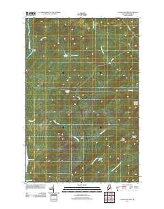 Cunliffe Islands Maine Historical topographic map, 1:24000 scale, 7.5 X 7.5 Minute, Year 2011