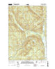 Cunliffe Lake Maine Current topographic map, 1:24000 scale, 7.5 X 7.5 Minute, Year 2014