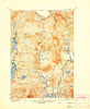 Cupsuptic Maine Historical topographic map, 1:62500 scale, 15 X 15 Minute, Year 1934
