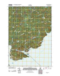 Cutler Maine Historical topographic map, 1:24000 scale, 7.5 X 7.5 Minute, Year 2011