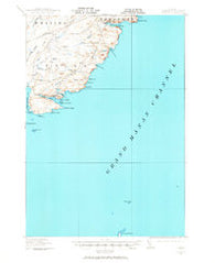Cutler Maine Historical topographic map, 1:62500 scale, 15 X 15 Minute, Year 1917