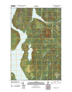 Cuxabexis Lake Maine Historical topographic map, 1:24000 scale, 7.5 X 7.5 Minute, Year 2011