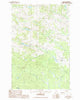 Daigle Maine Historical topographic map, 1:24000 scale, 7.5 X 7.5 Minute, Year 1986