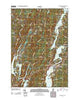 Damariscotta Maine Historical topographic map, 1:24000 scale, 7.5 X 7.5 Minute, Year 2011