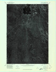 Danforth SW Maine Historical topographic map, 1:24000 scale, 7.5 X 7.5 Minute, Year 1975