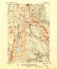 Danforth Maine Historical topographic map, 1:62500 scale, 15 X 15 Minute, Year 1943