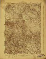Dead River Maine Historical topographic map, 1:48000 scale, 15 X 15 Minute, Year 1931