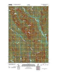 Deasey Mountain Maine Historical topographic map, 1:24000 scale, 7.5 X 7.5 Minute, Year 2011