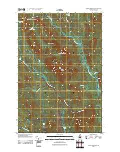 Deasey Mountain Maine Historical topographic map, 1:24000 scale, 7.5 X 7.5 Minute, Year 2011